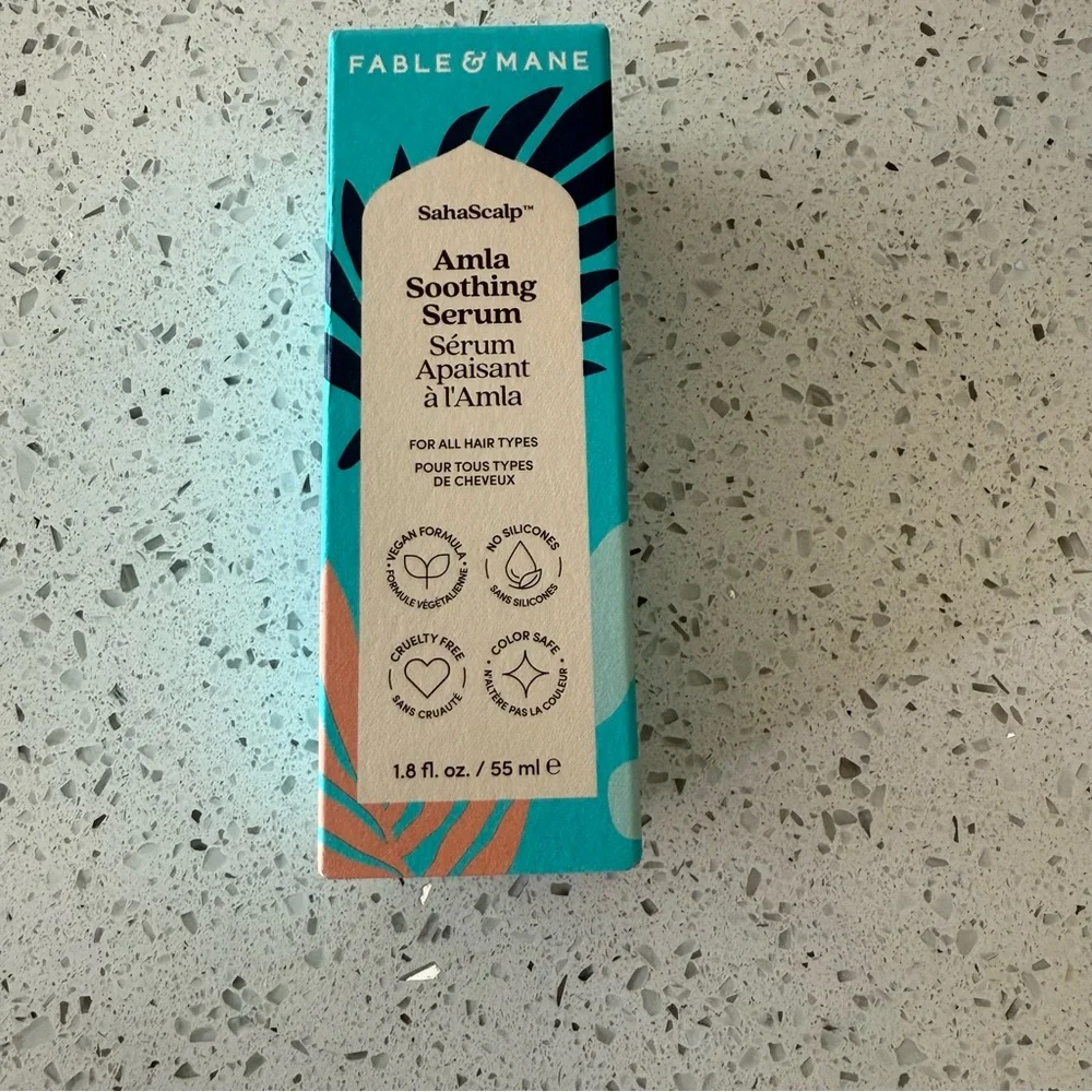 Fable & Mane Turquoise Skincare Serum 1.8 fl oz